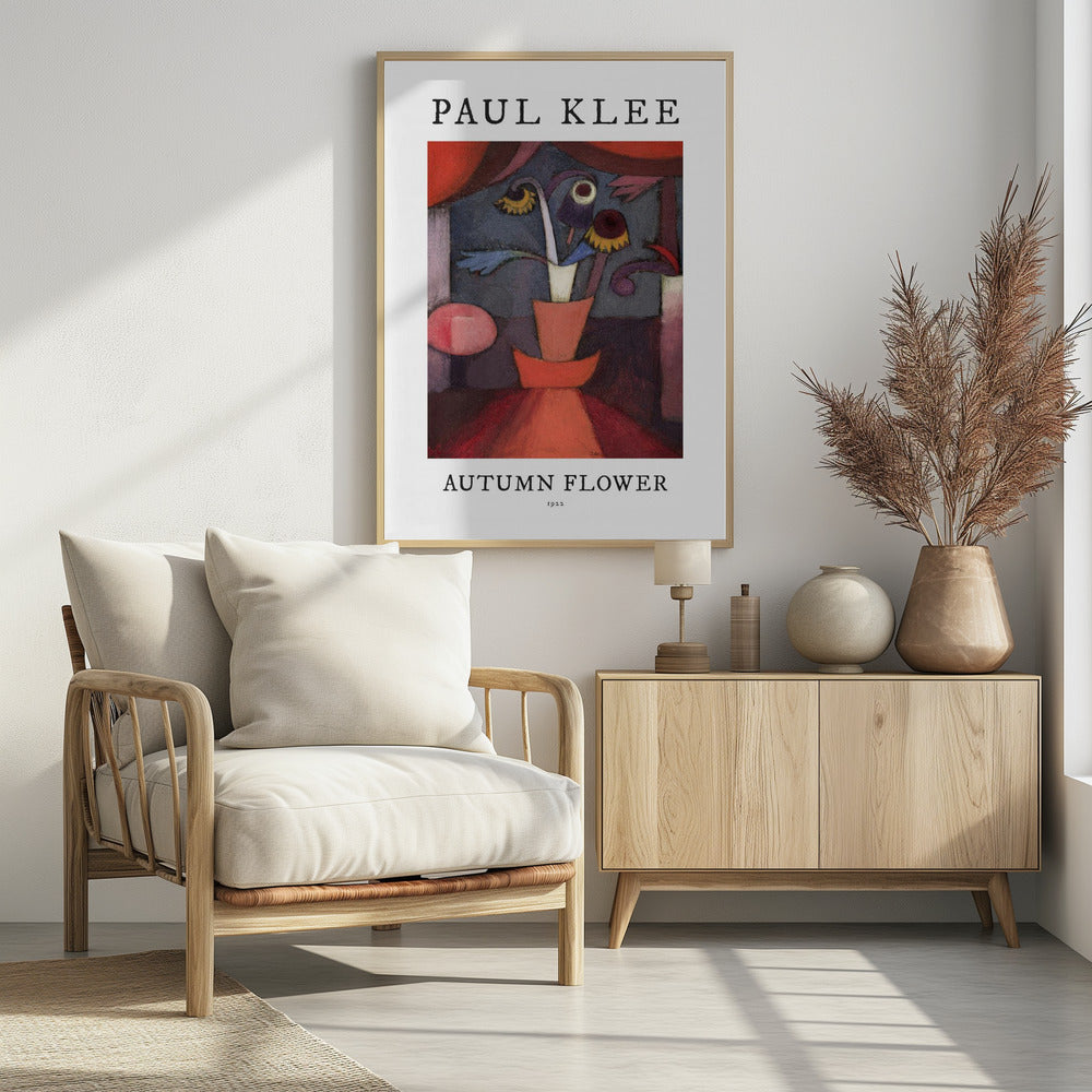 Autumn Flower 1922 - Poster / Art Print
