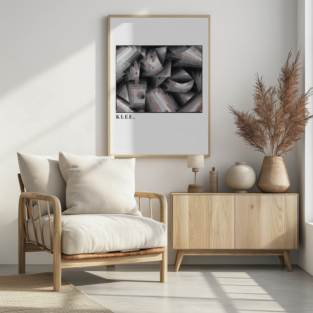 Crystal gradation 1921 - Poster / Art Print