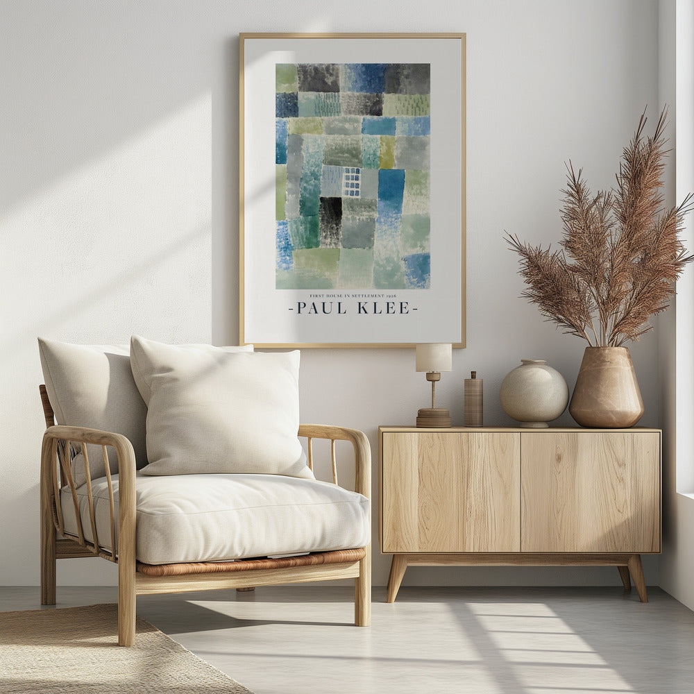 First House in a Settlement 1926 - Poster / Art Print