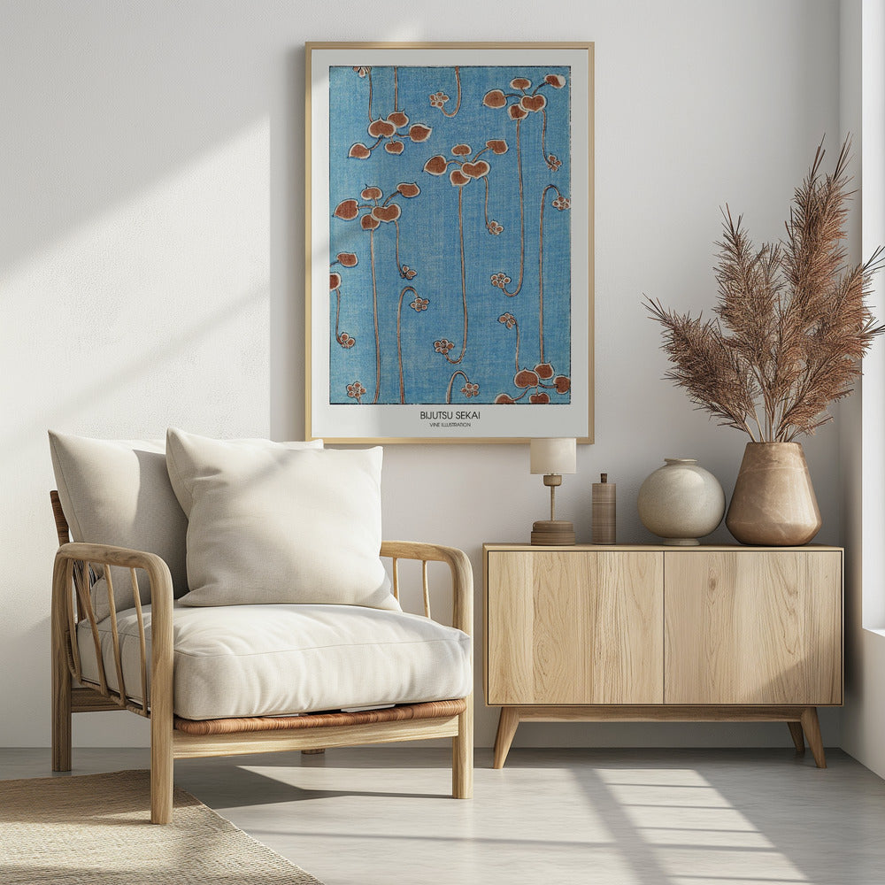 Vine Illustration - Poster / Art Print