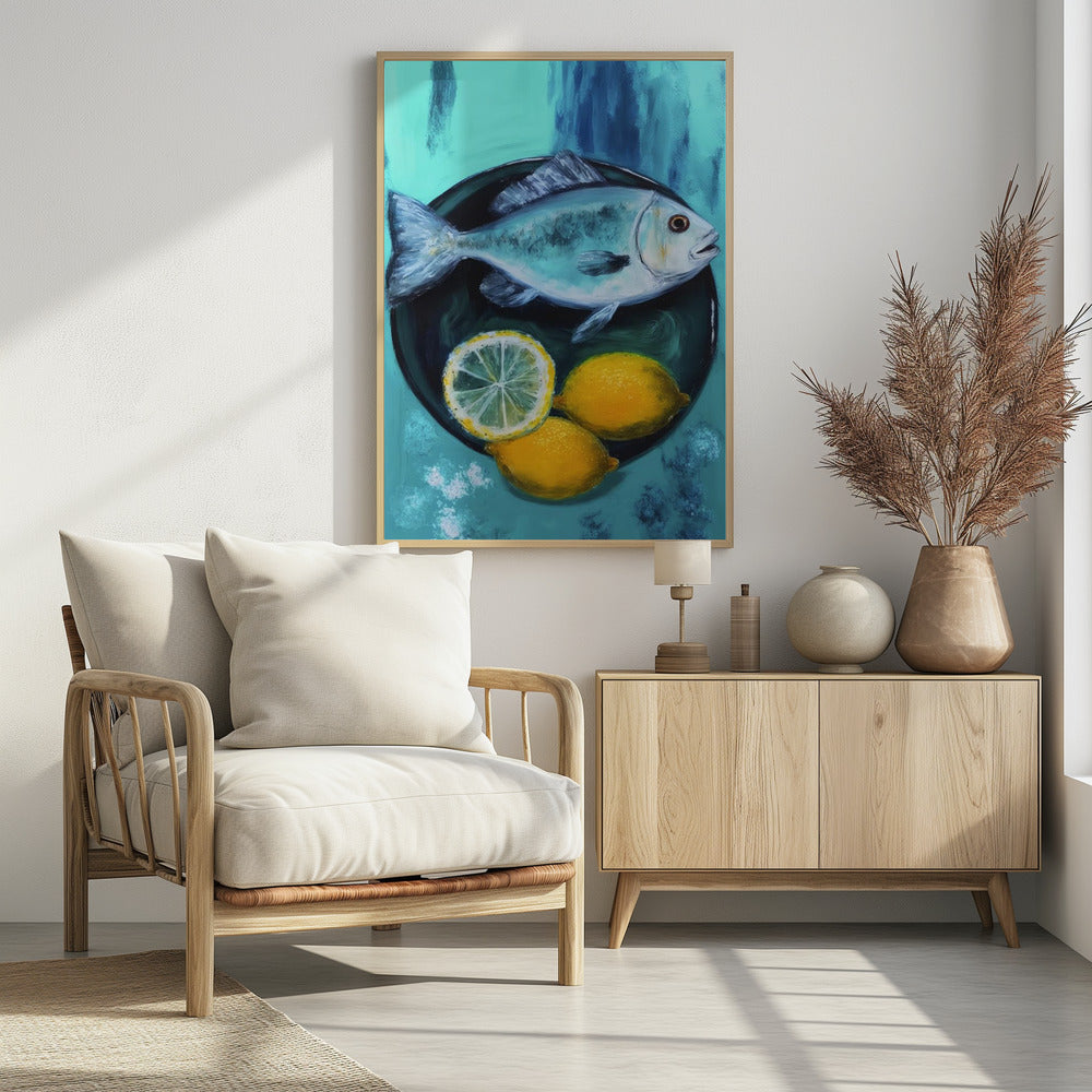 A Fishplate - Poster / Art Print