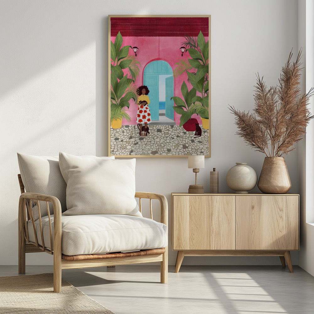 Cartagena life - Poster / Art Print