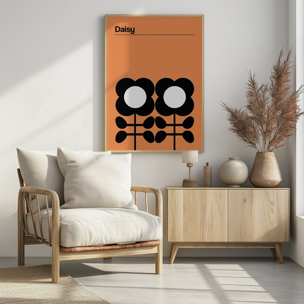 Daisy Mellow Yellow - Poster / Art Print