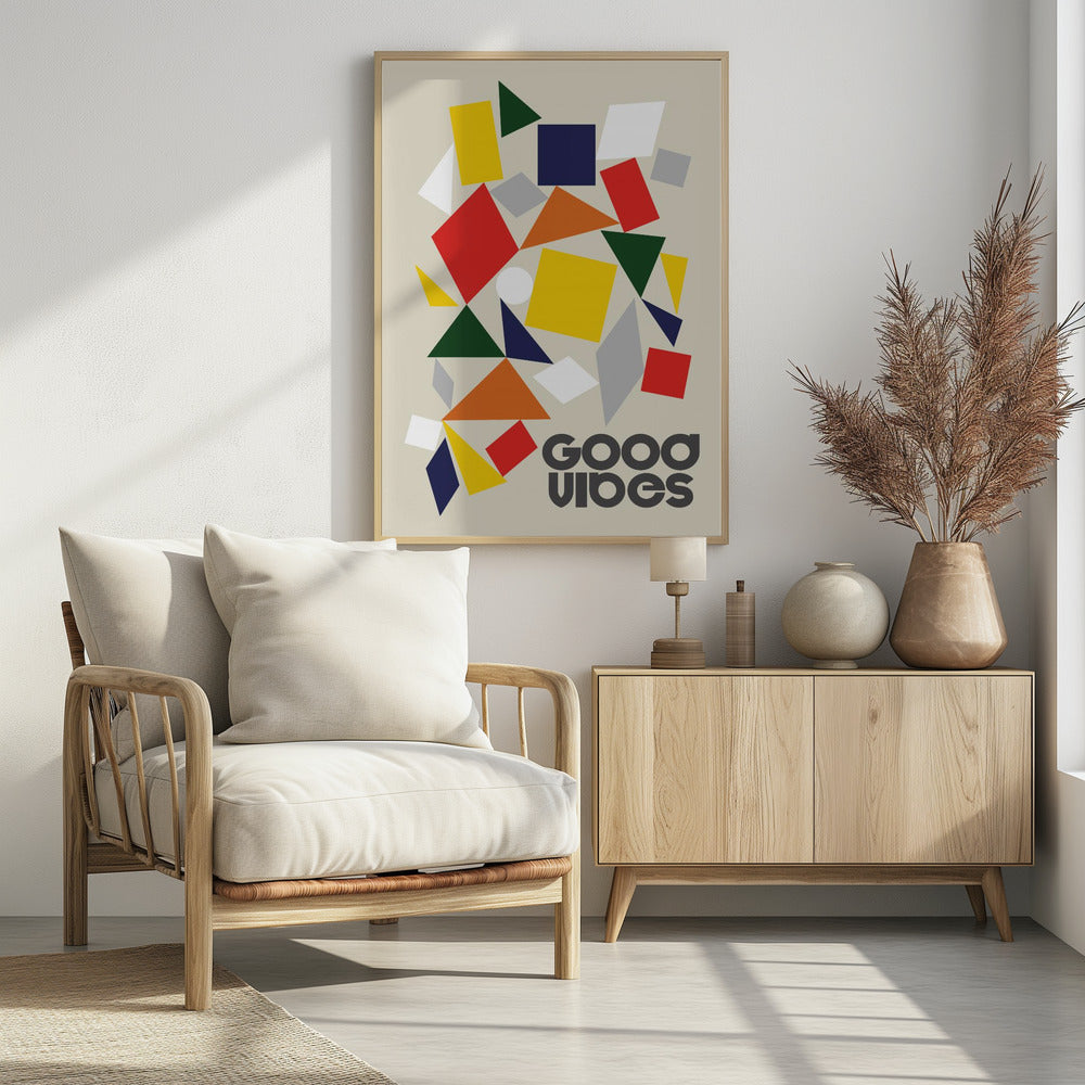 Good Vibes Pieces - Poster / Art Print