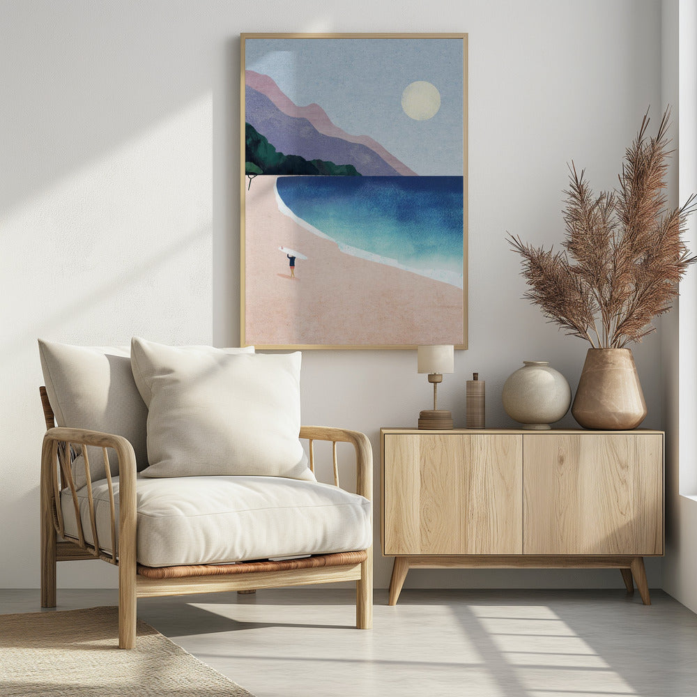 Surf Beach - Poster / Art Print