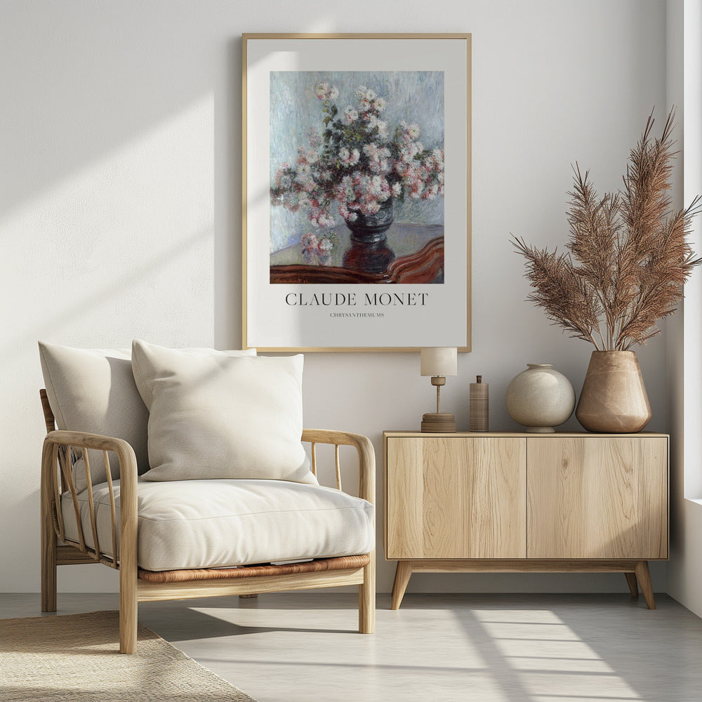 Chrysanthemums - Poster / Art Print