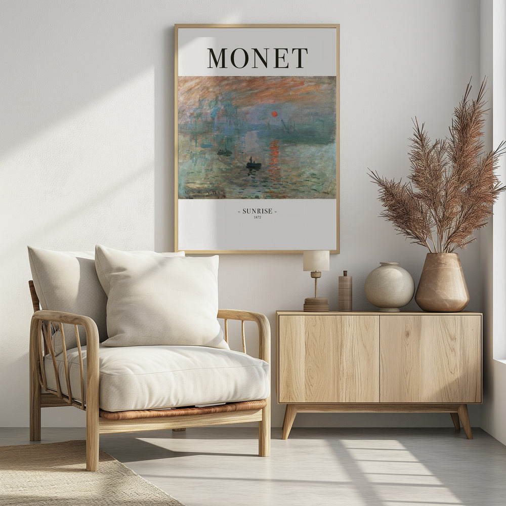 Sunrise 1872 - Poster / Art Print