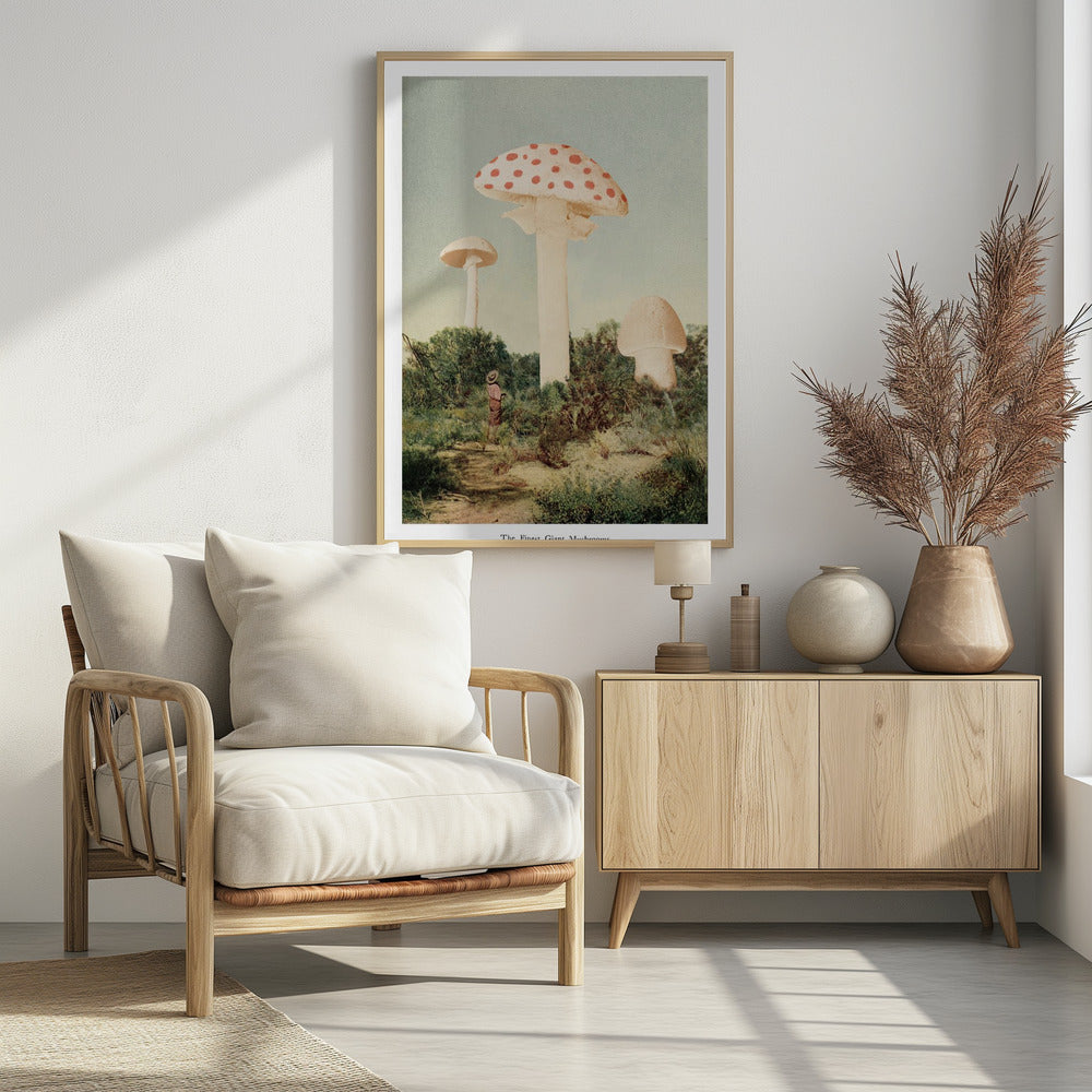 The Finest Giant Mushroom - Poster / Art Print