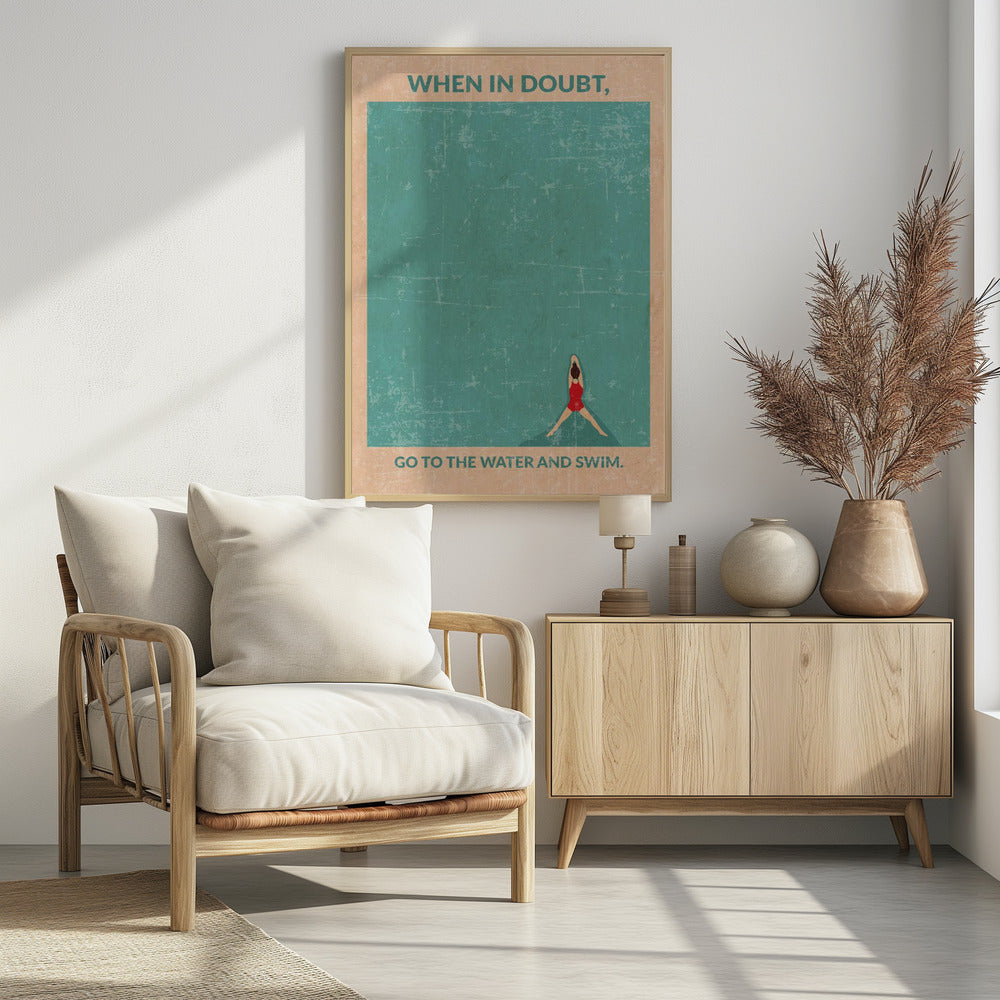 Open Water Standard Wall Art - Poster / Art Print