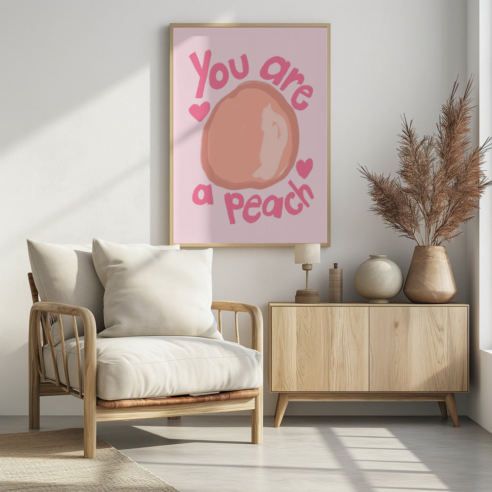 Peach - Poster / Art Print