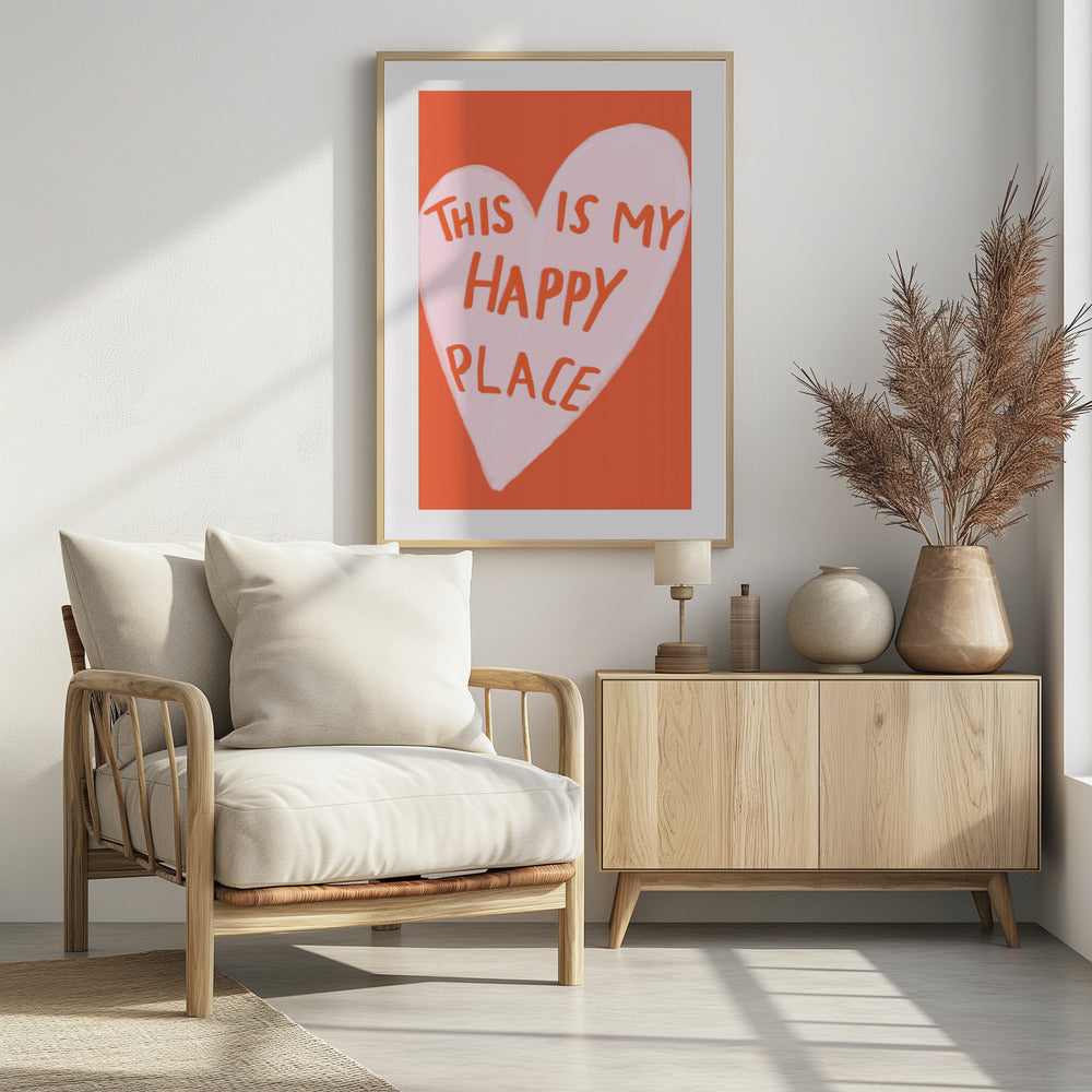 Happy Place - Poster / Art Print
