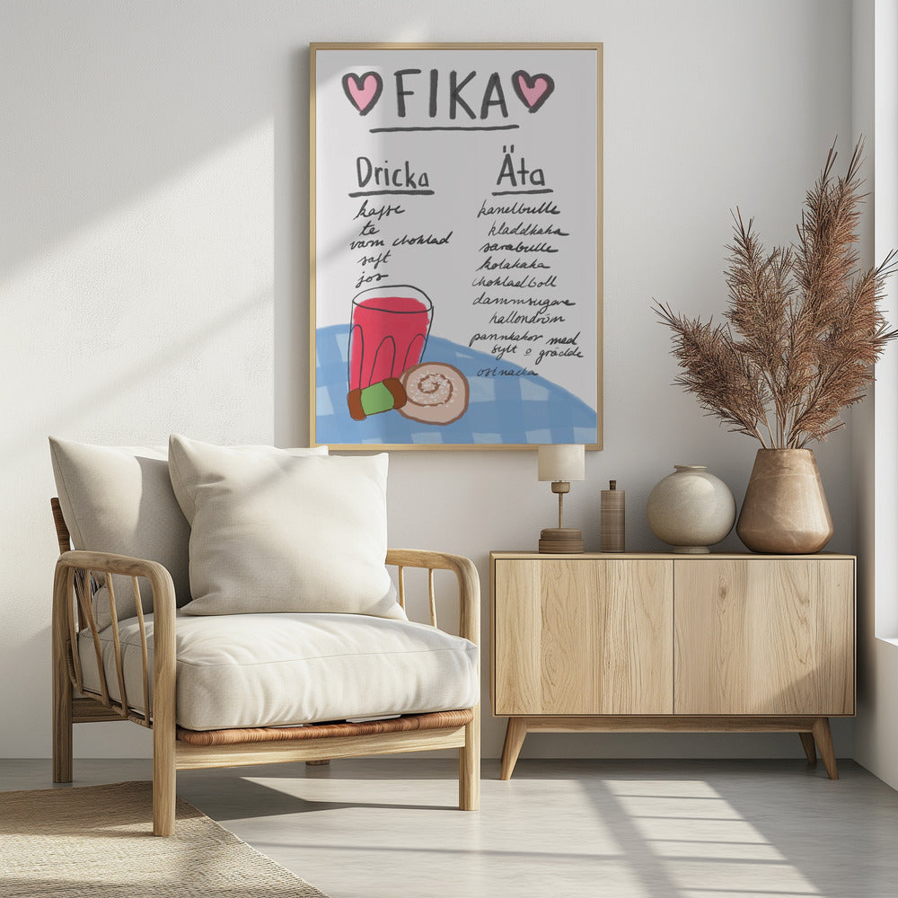 Fika - Poster / Art Print