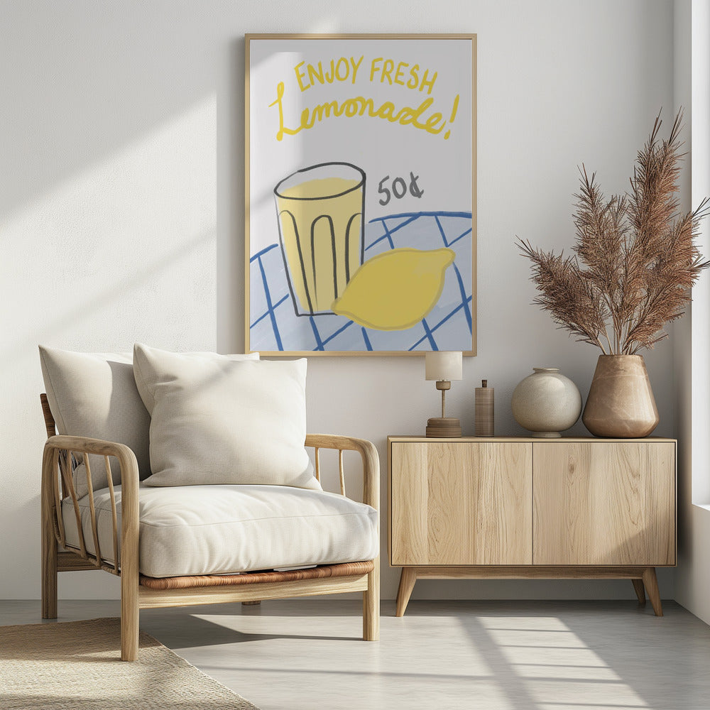 Fresh Lemonade - Poster / Art Print
