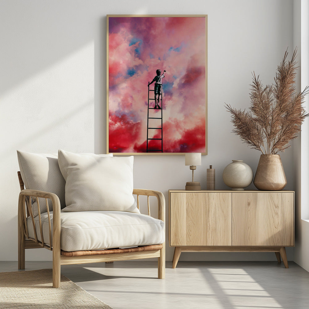 Cloud Painter - Poster / Art Print