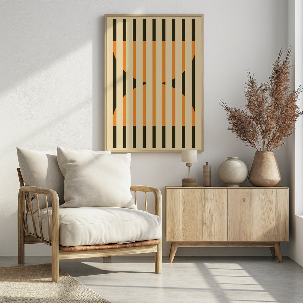 Faded Geometric #4 - Poster / Art Print