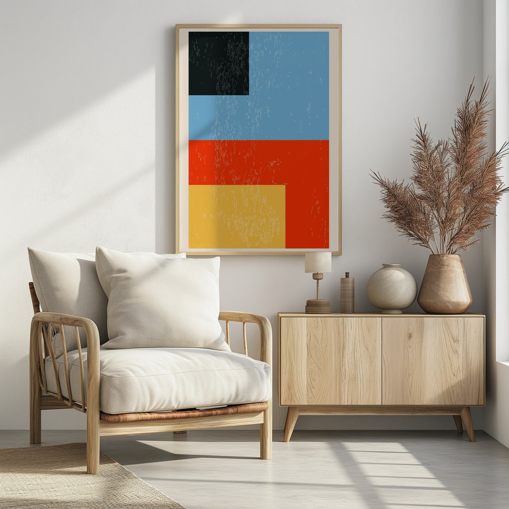 Minimal Abstract Shapes Series #15 - Poster / Art Print