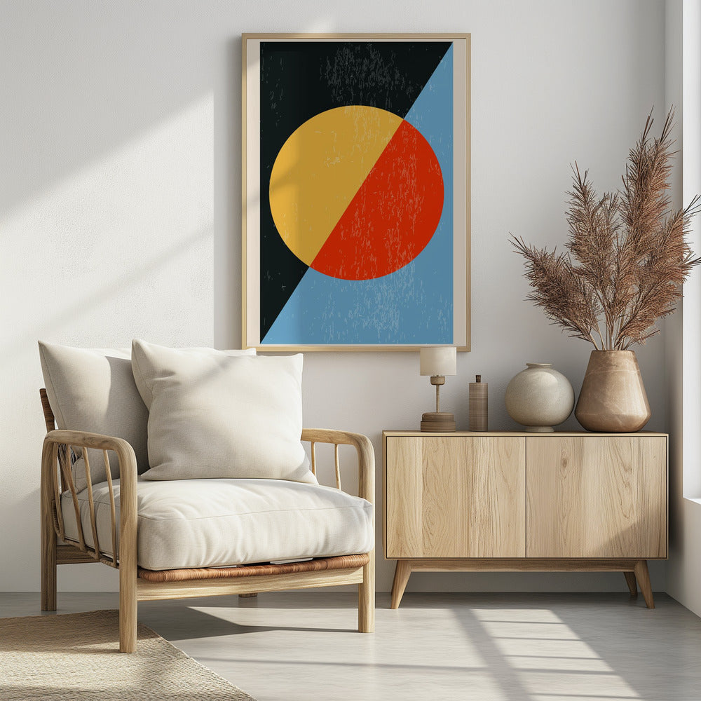 Minimal Abstract Shapes Series #18 - Poster / Art Print