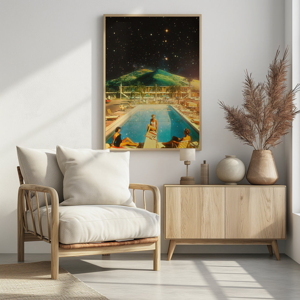 Space Pool - Poster / Art Print