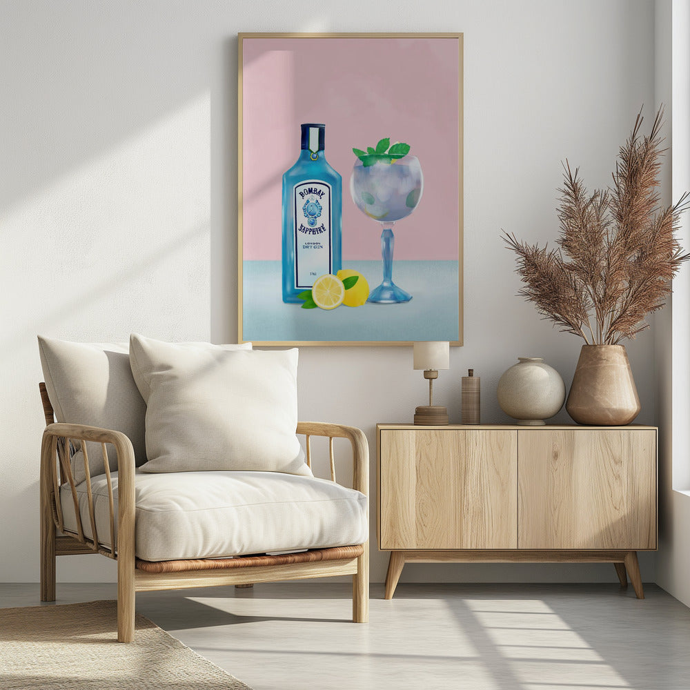Gin Cocktail - Poster / Art Print
