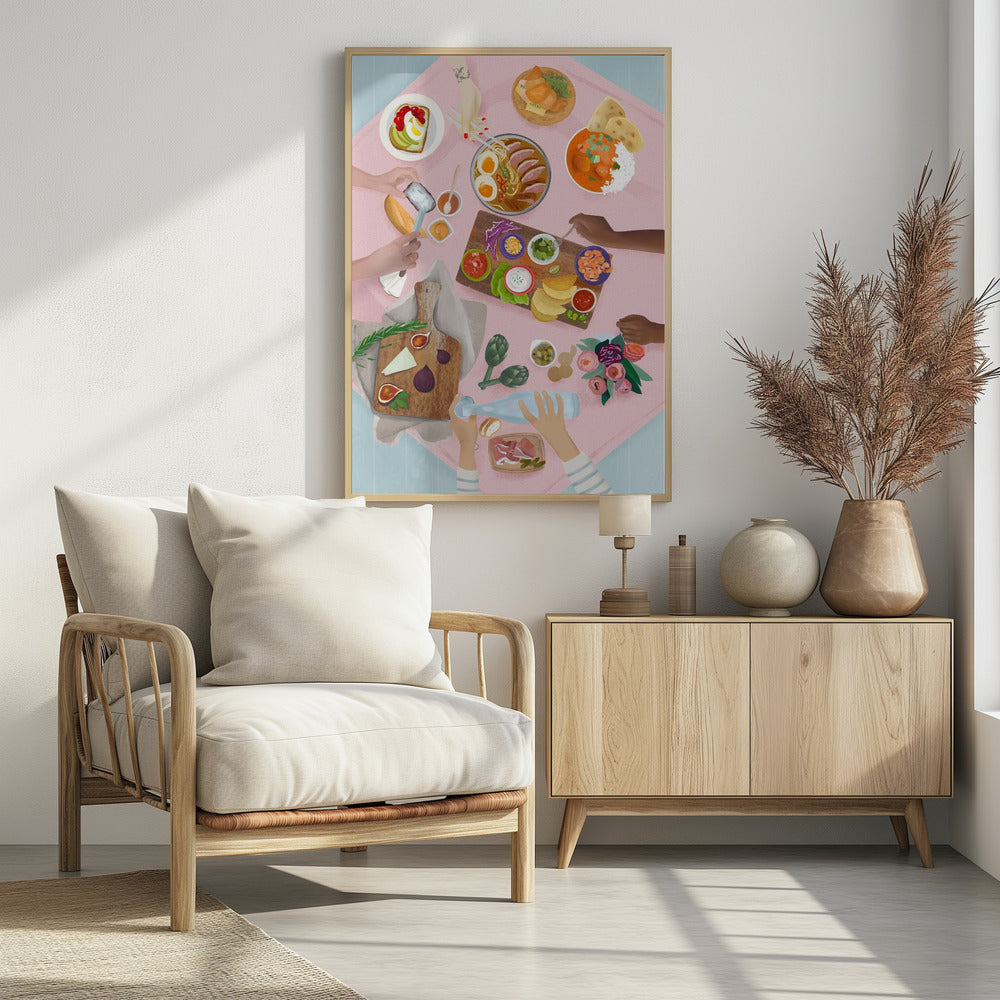Brunch - Poster / Art Print