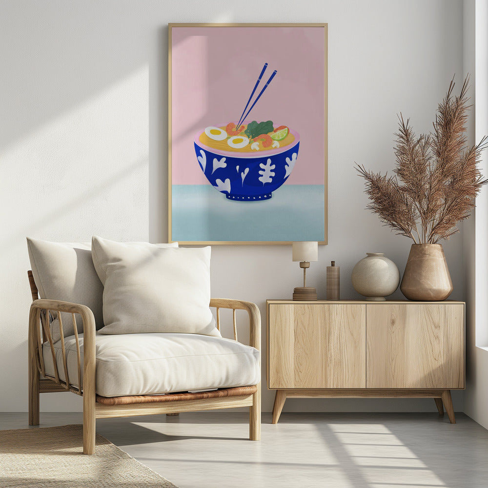 Ramen Bowl - Poster / Art Print