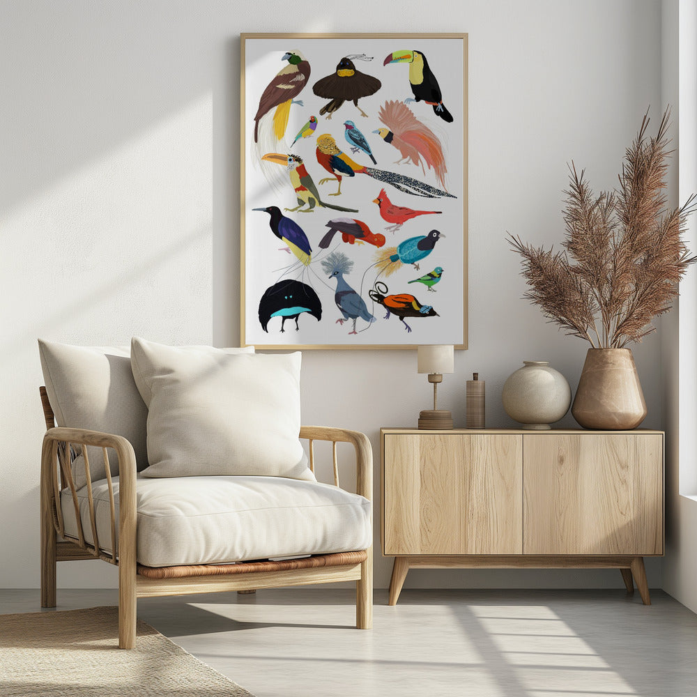 Birds of Paradise - Poster / Art Print