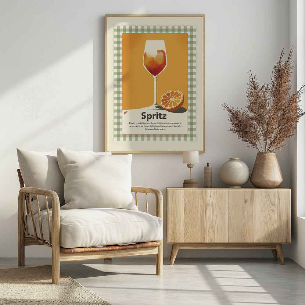 Spritz retro print - Poster / Art Print