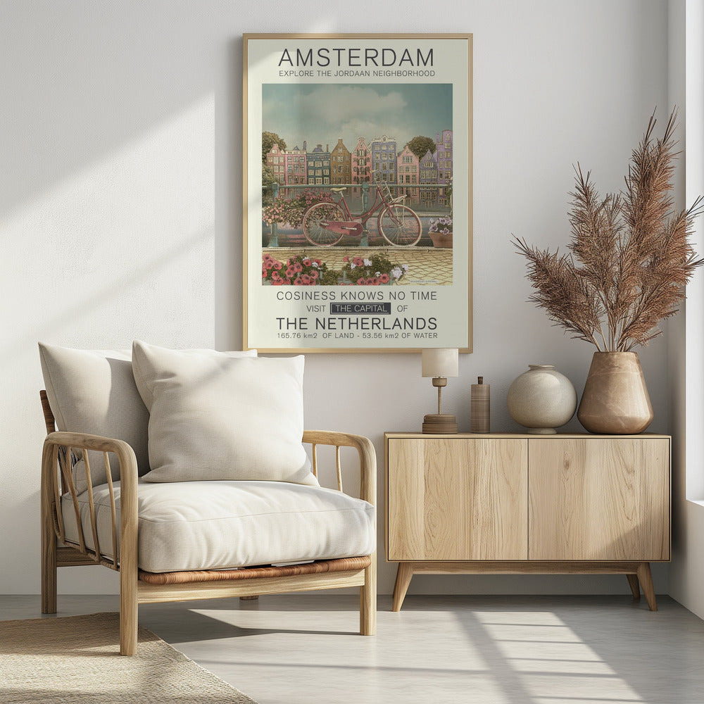 Amsterdam print - Poster / Art Print