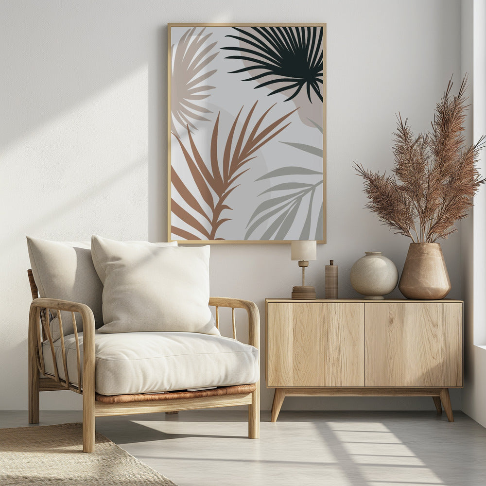 Tropical Leaves No4 - Poster / Art Print