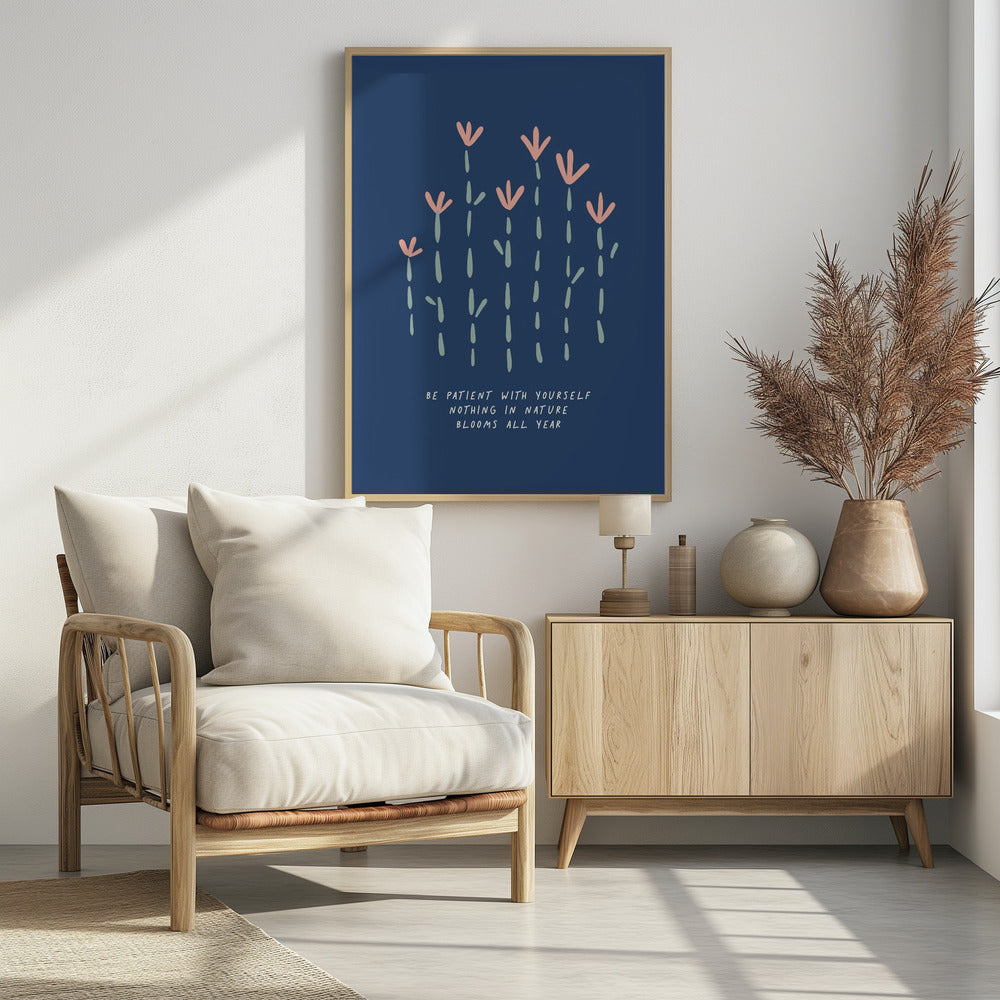 Be Patient - Poster / Art Print