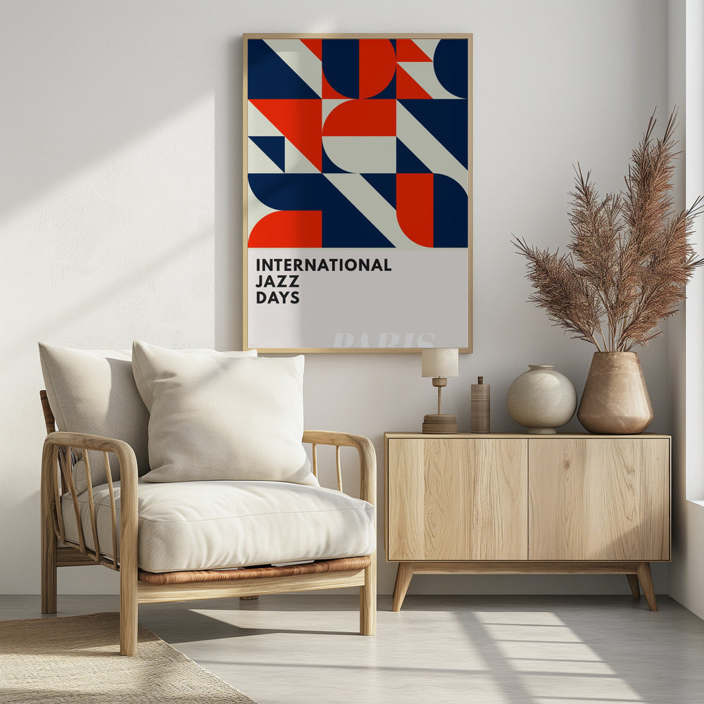 Jazz Days Paris - Poster / Art Print