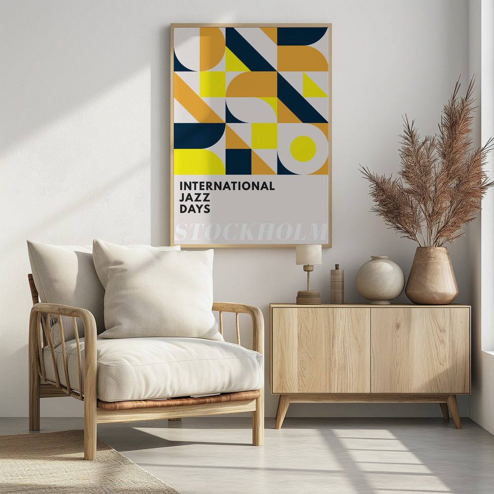 Jazz Days Stockholm - Poster / Art Print