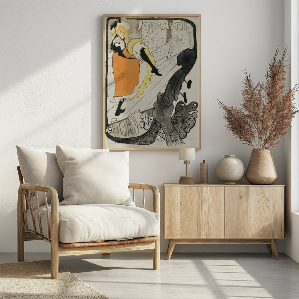 Jane Avril (1893) - Poster / Art Print
