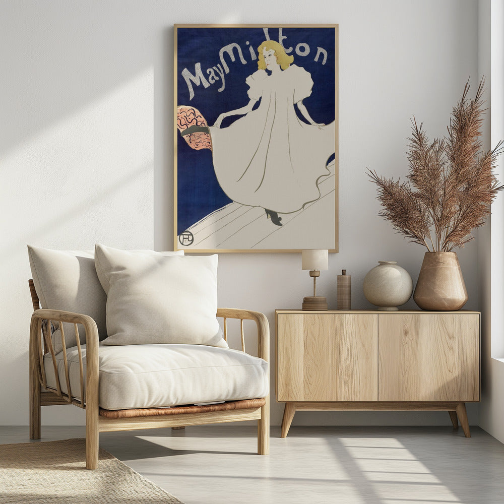May Milton Poster(1895) - Poster / Art Print