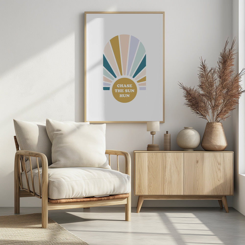 Chase the Sun Hun - Poster / Art Print