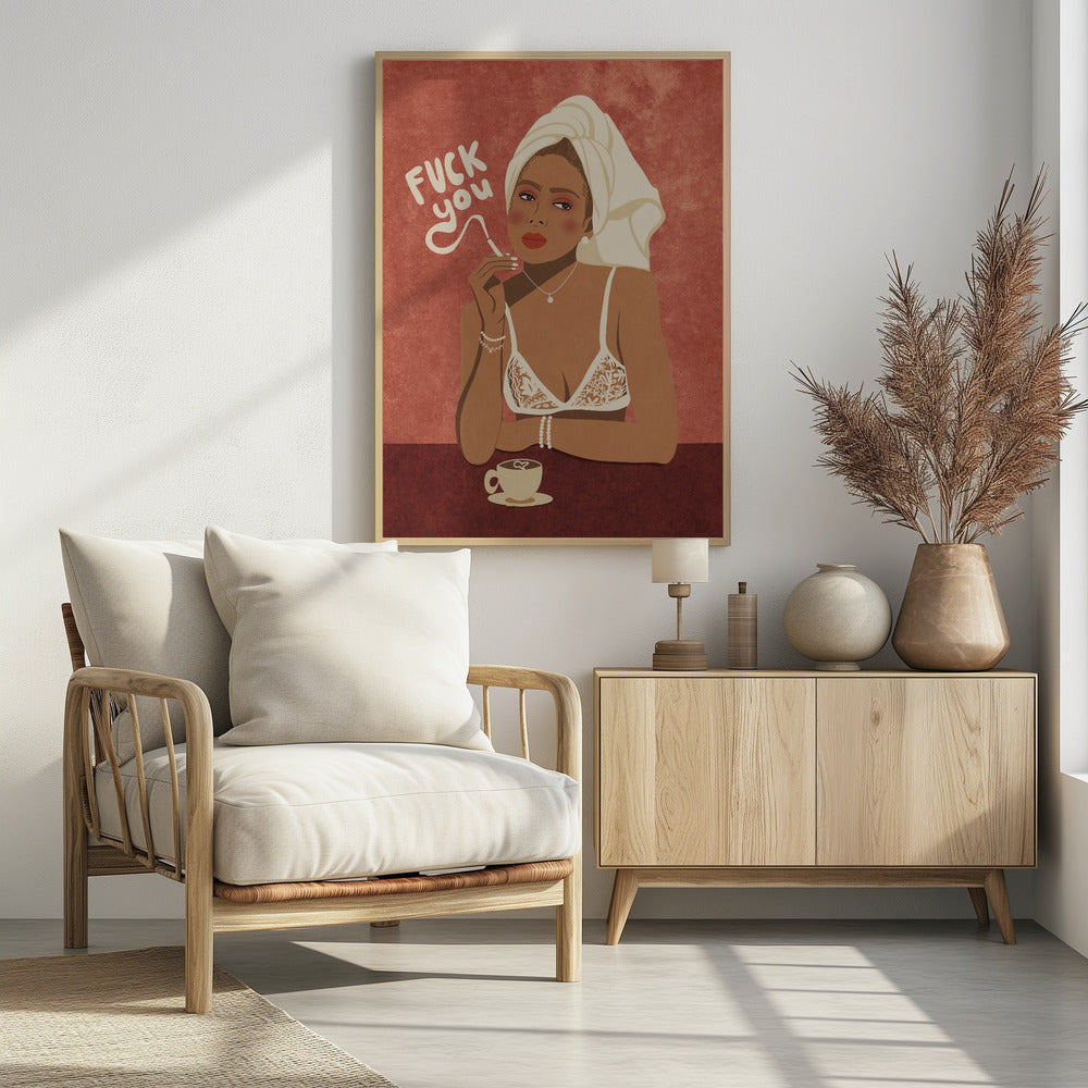Fuck you - Poster / Art Print