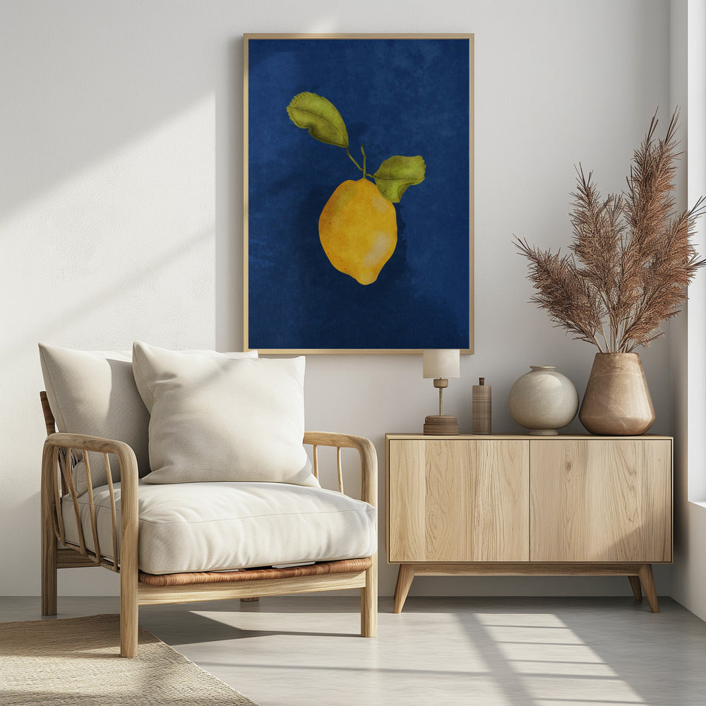 Just a little lemon - Poster / Art Print