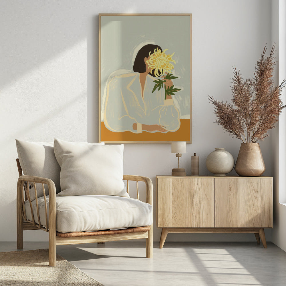 The chrysanthemum - Poster / Art Print