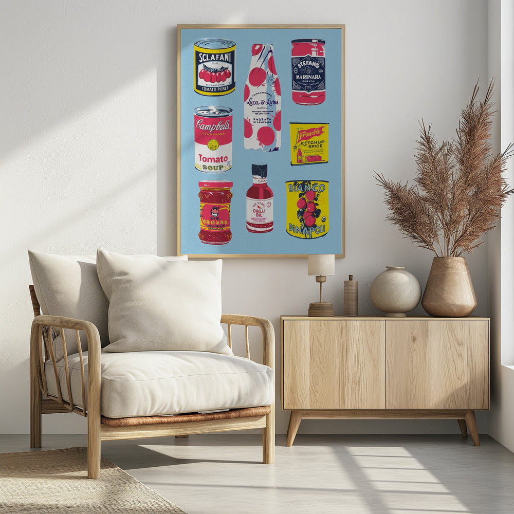 Canned Tomatoes - Poster / Art Print