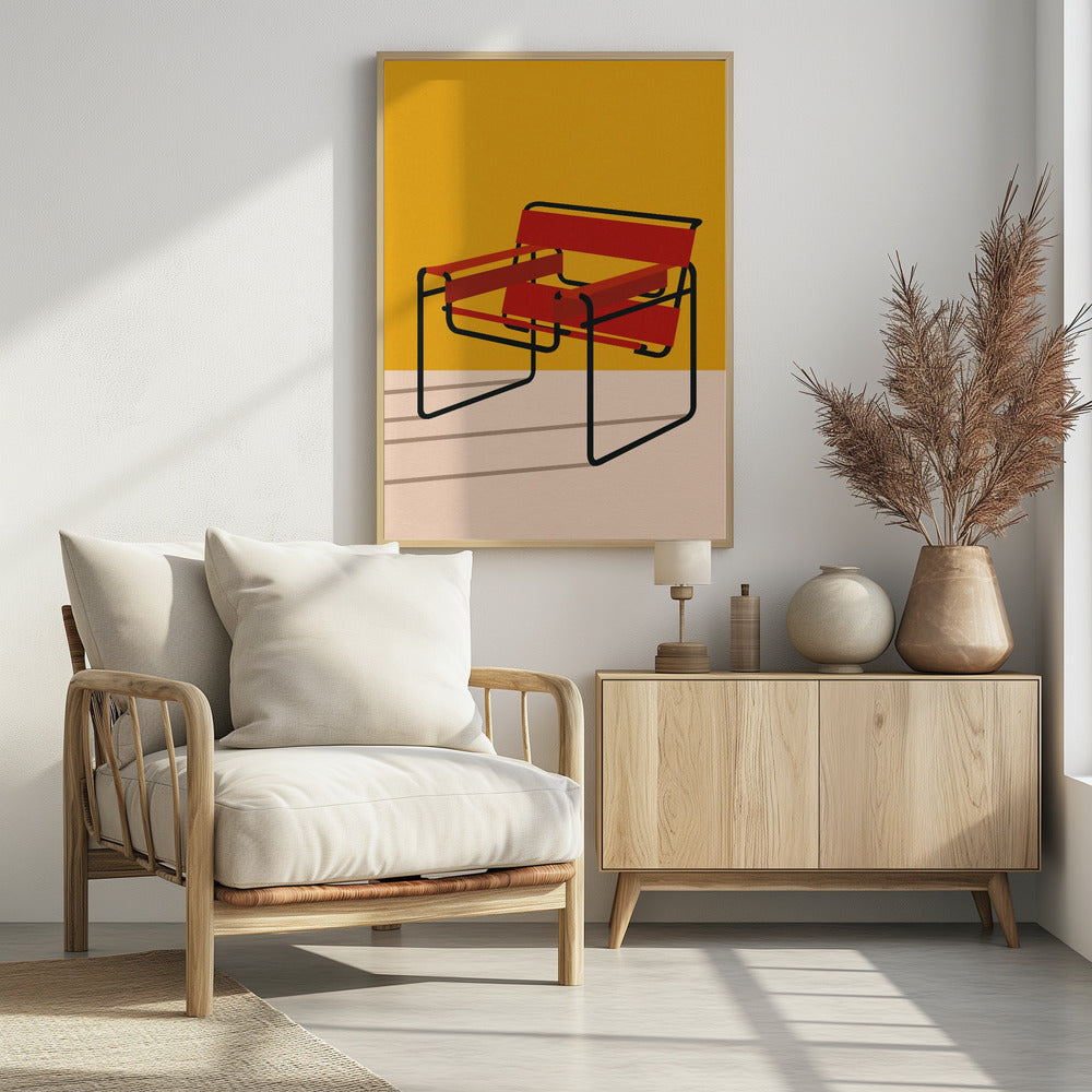 Wassily Chair Marcel Breuer - Poster / Art Print