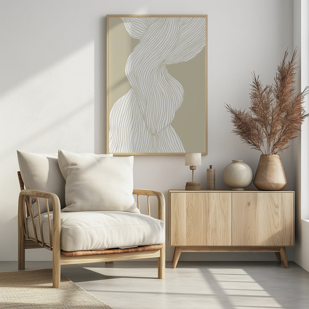 Fibers No 3 - Poster / Art Print