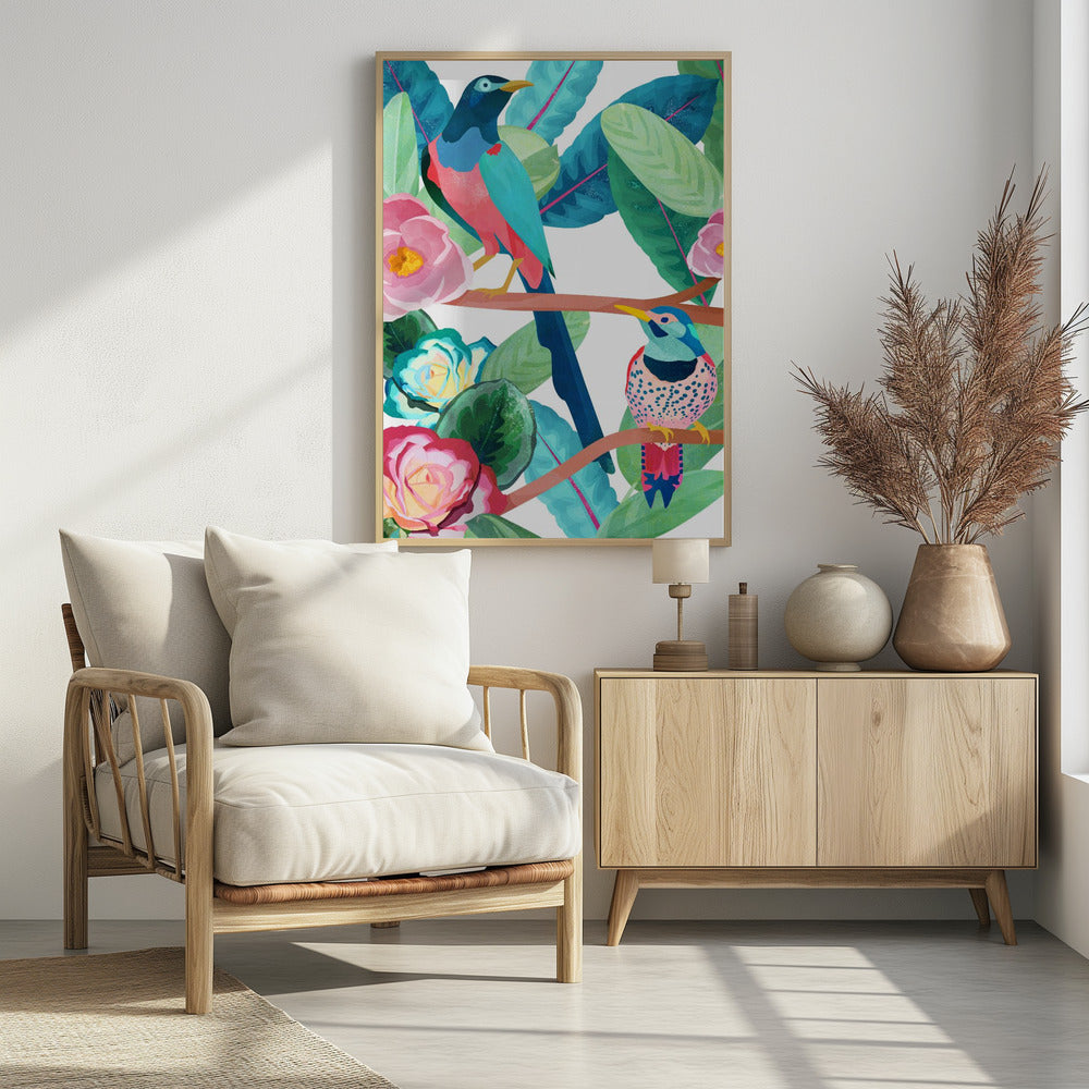 Birds of Spring - Poster / Art Print