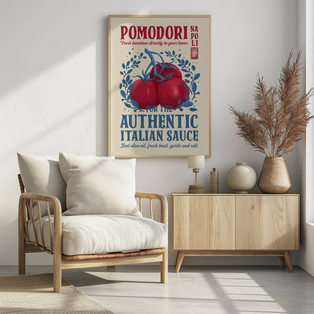 Pomodori Kitchen print - Poster / Art Print
