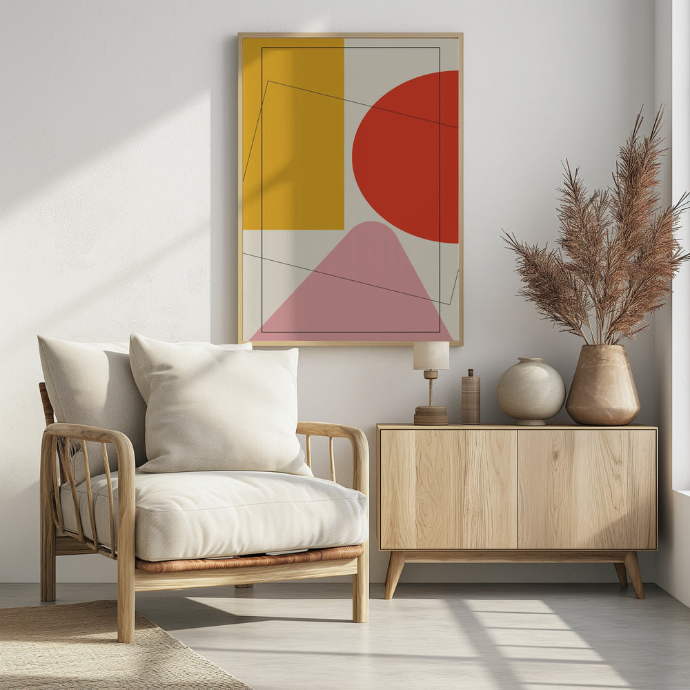 Four Triangles - Poster / Art Print