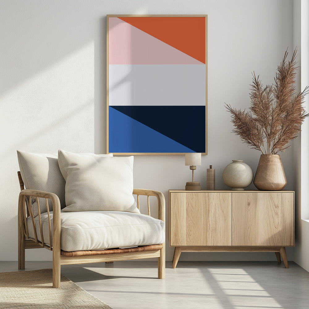 Four Triangles - Poster / Art Print