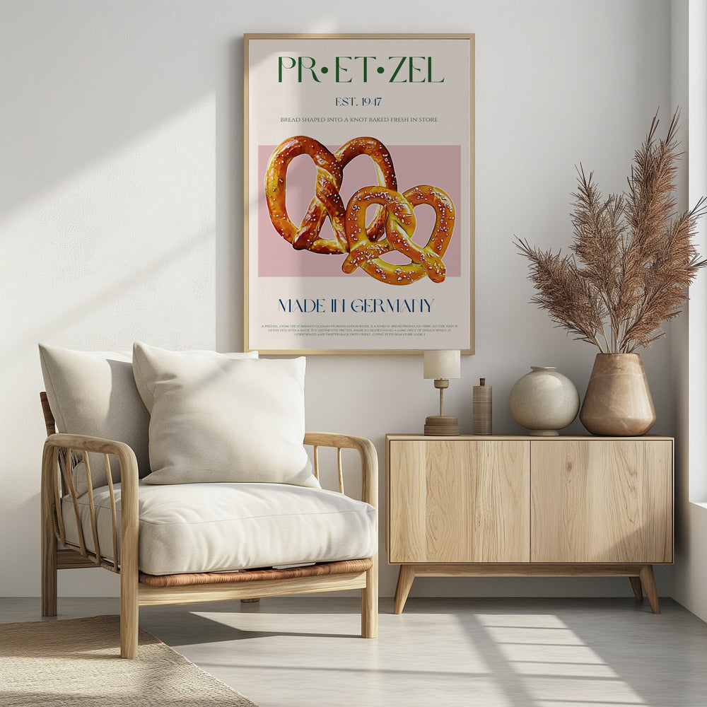 Pretzel Print - Poster / Art Print