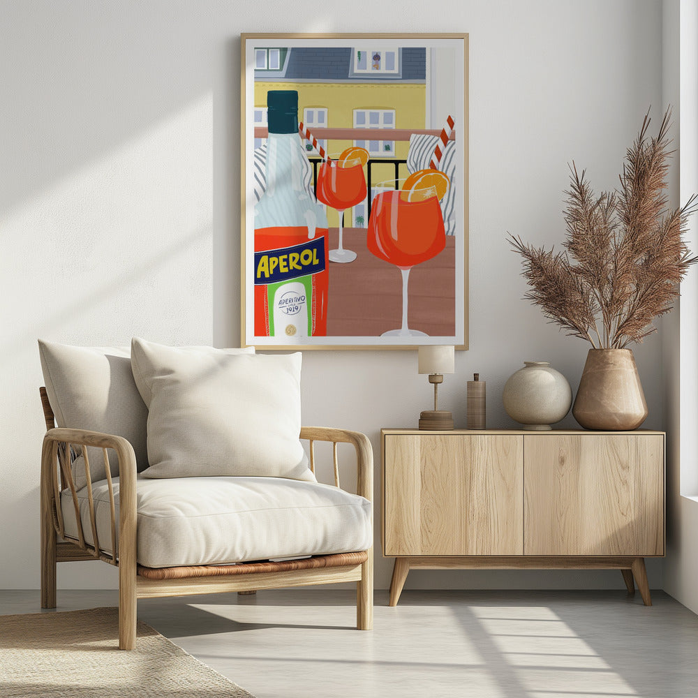 Balcony Hygge - Poster / Art Print