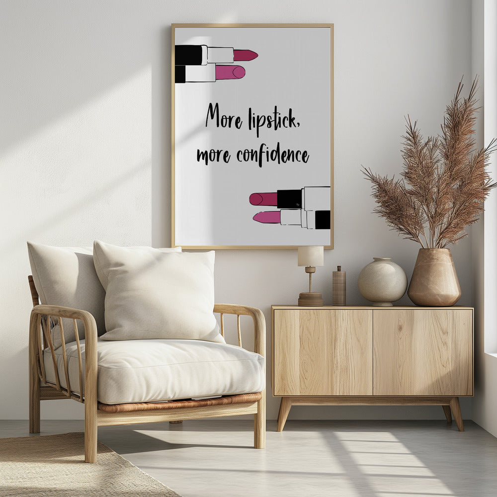 More Lipstick - Poster / Art Print