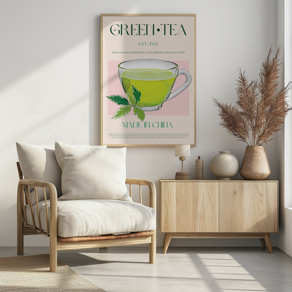 Green Tea - Poster / Art Print