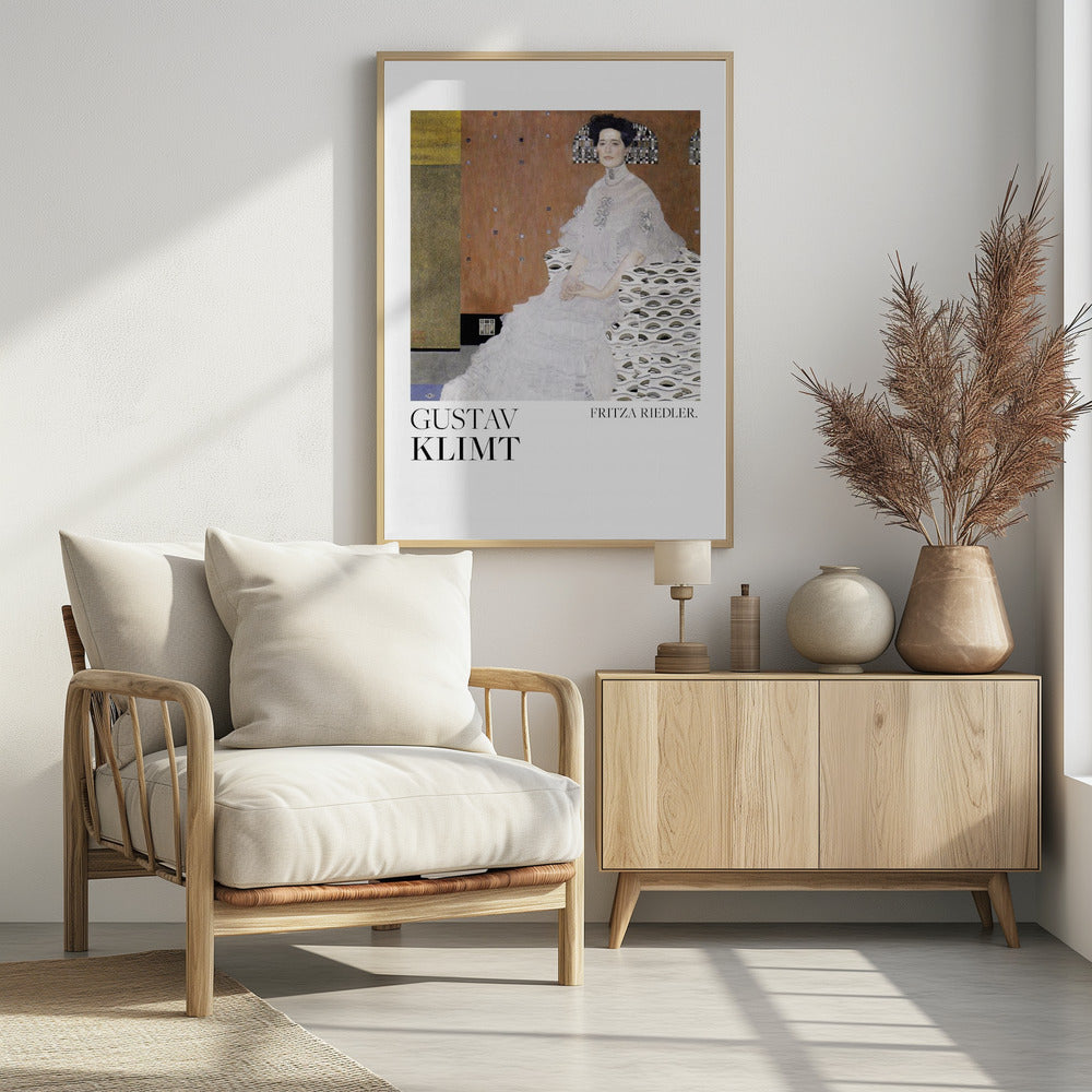 Portrait Fritza Riedler (1906) Poster - Poster / Art Print